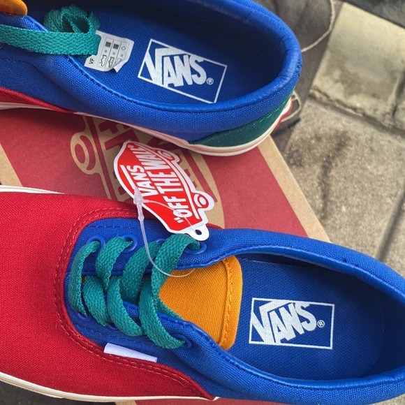 COLORFUL Kid Vans size 2.5 - Picture 9 of 15